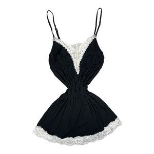 Victoria’s Secret B&W Slip Dress